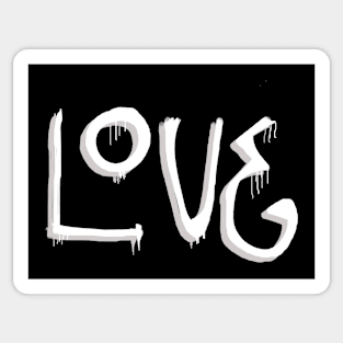 graffiti love Sticker